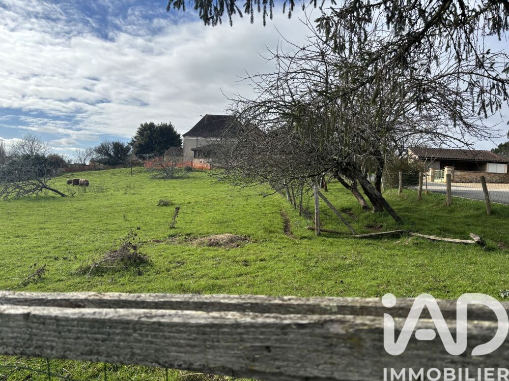 Vente Terrain Vente Terrain à bâtir 2 500 m&sup2; Saint-jory-las-bloux
