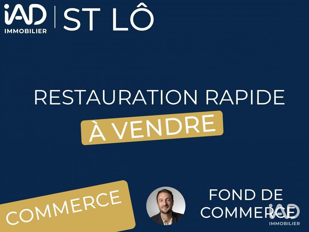   Vente Restauration rapide 55 m&sup2; 