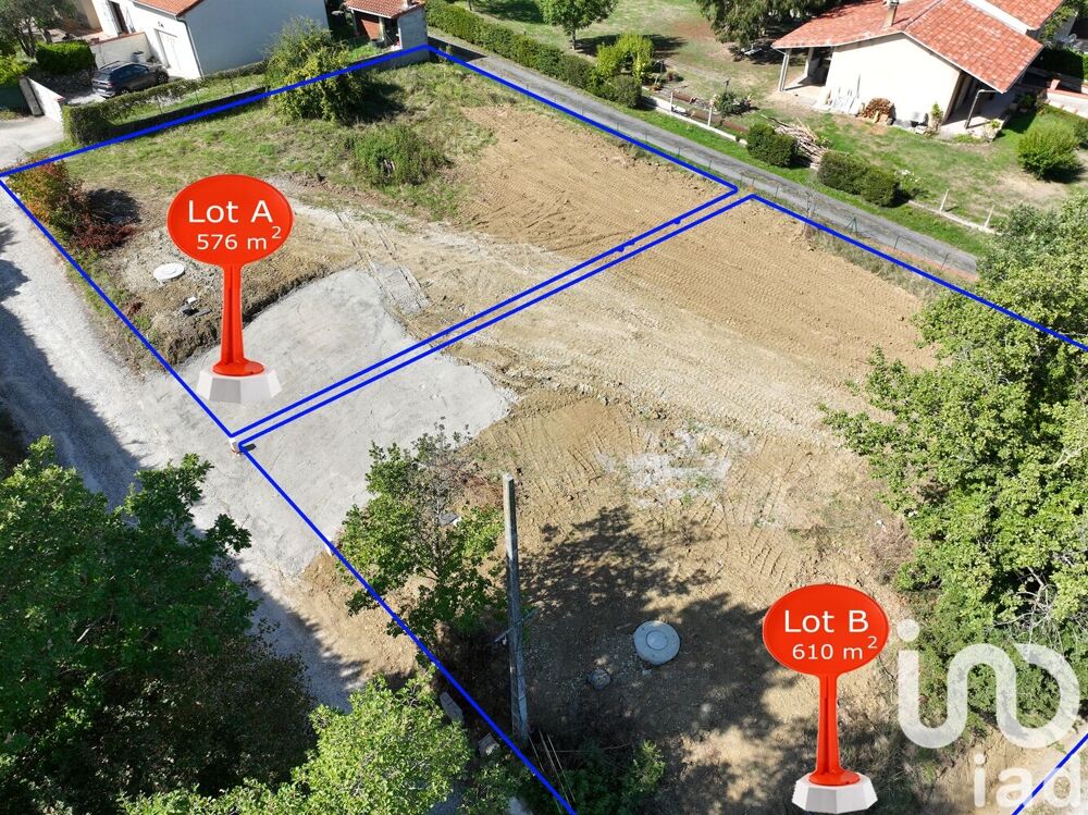 Vente Terrain Vente Terrain à bâtir 610 m&sup2; Saint-sauveur