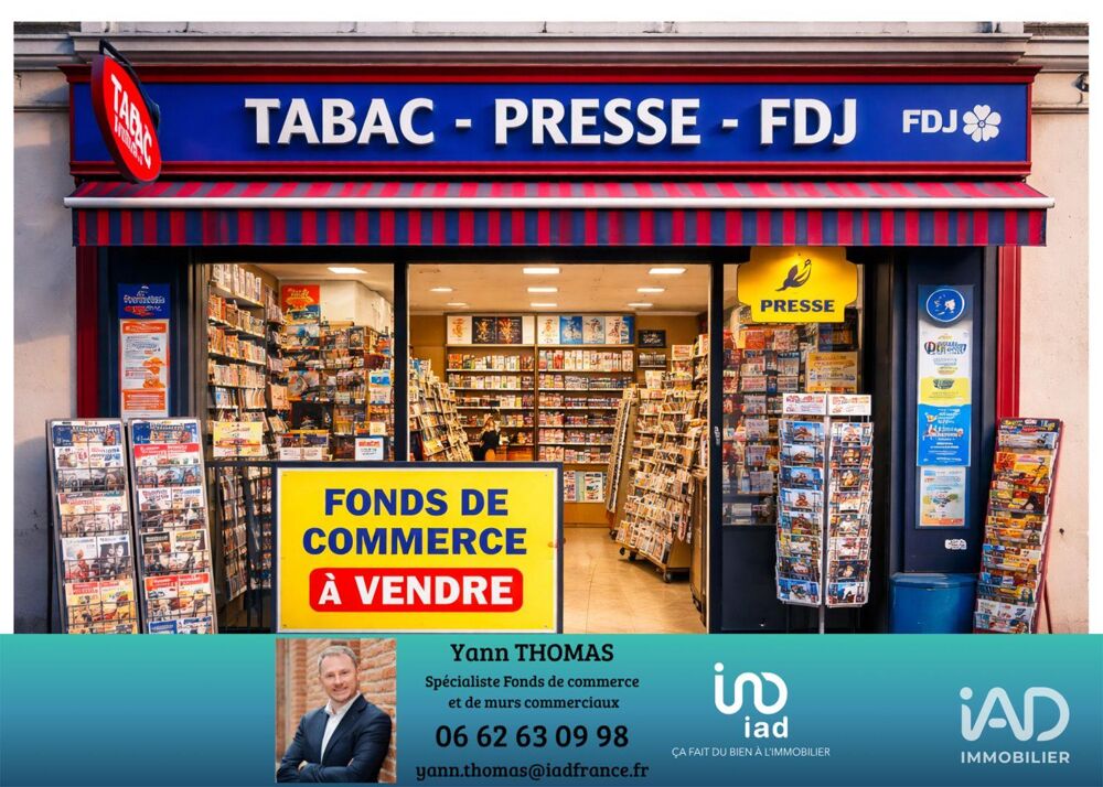   Vente Tabac 60 m&sup2; 