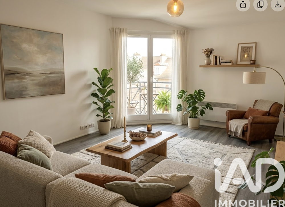 vente Appartement - 2 pièce(s) - 50 m² Brétigny-sur-Orge (91220)