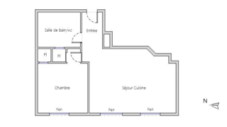  Appartement à vendre 2 pièces 36 m²