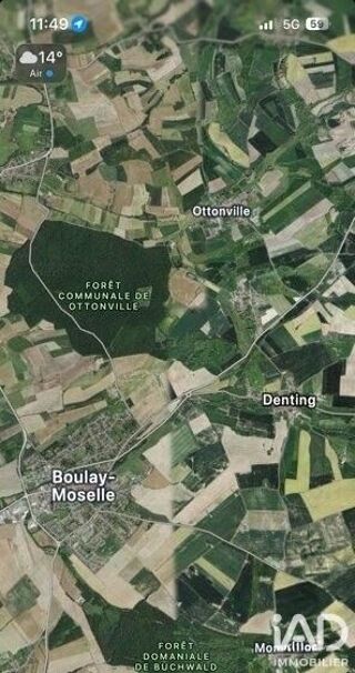 Vente Terrain Vente Terrain à bâtir 595 m&sup2; Denting