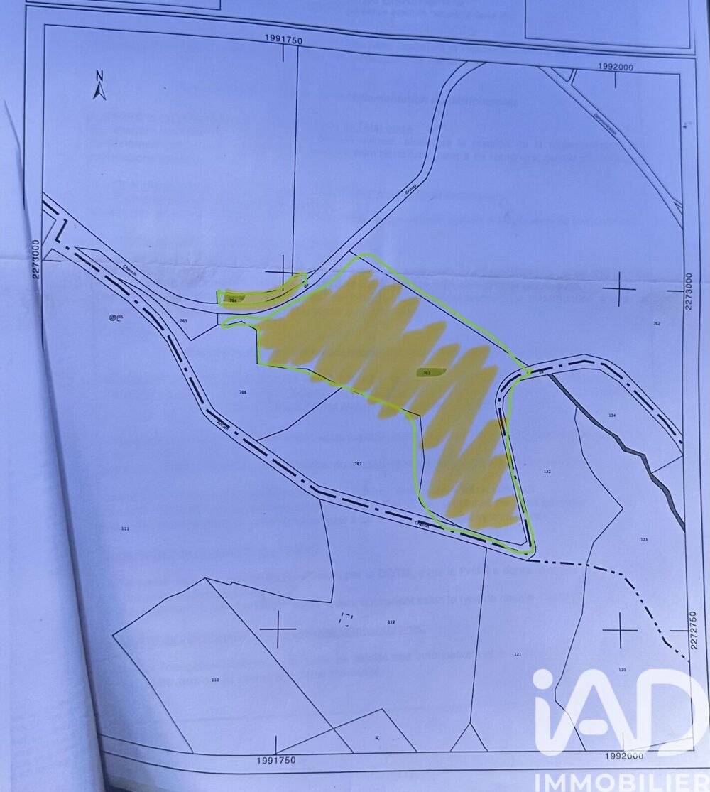 Vente Terrain Vente Terrain 19 030 m&sup2; Claviers