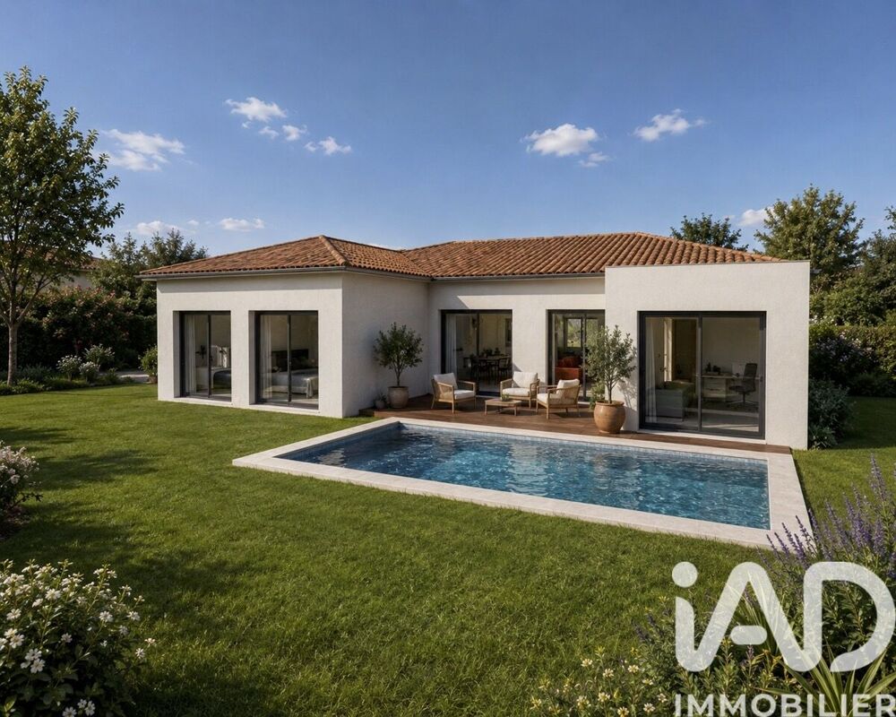 Vente Terrain Vente Terrain à bâtir 1 155 m&sup2; Bruguières