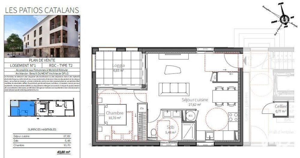 Vente Appartement 2 pièces