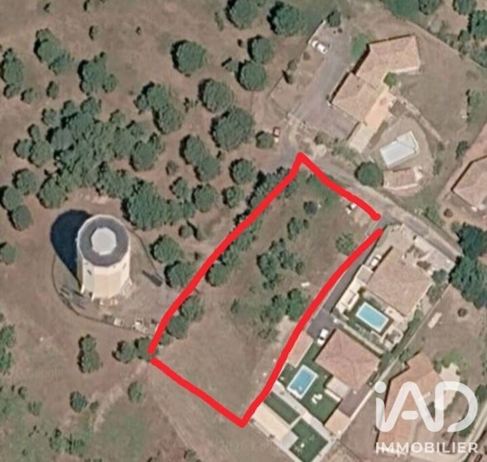 Vente Terrain Vente Terrain à bâtir 1 180 m&sup2; Adissan