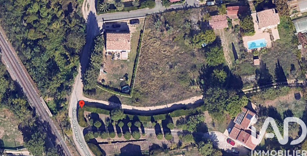 Vente Terrain Vente Terrain à bâtir 1 653 m&sup2; Mouans-sartoux