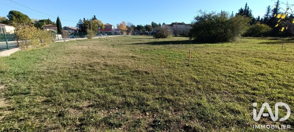 Vente Terrain Vente Terrain à bâtir 600 m&sup2; Carpentras
