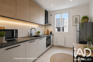  Appartement à vendre 2 pièces 45 m²