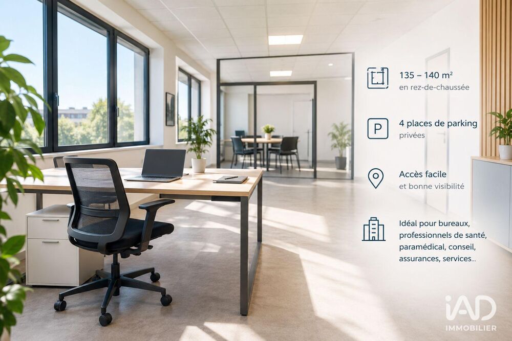   Location Bureaux 140 m&sup2; 