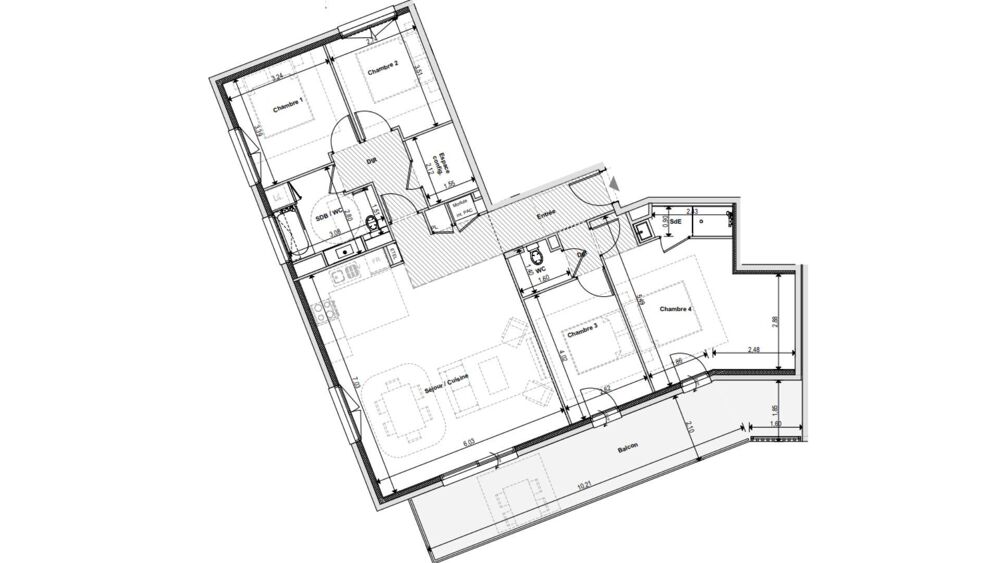 Vente Appartement 5 pièces