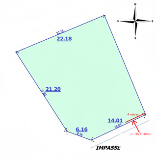  Terrain � vendre 508 m�