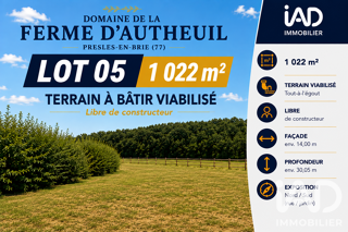  Terrain à vendre 1022 m²