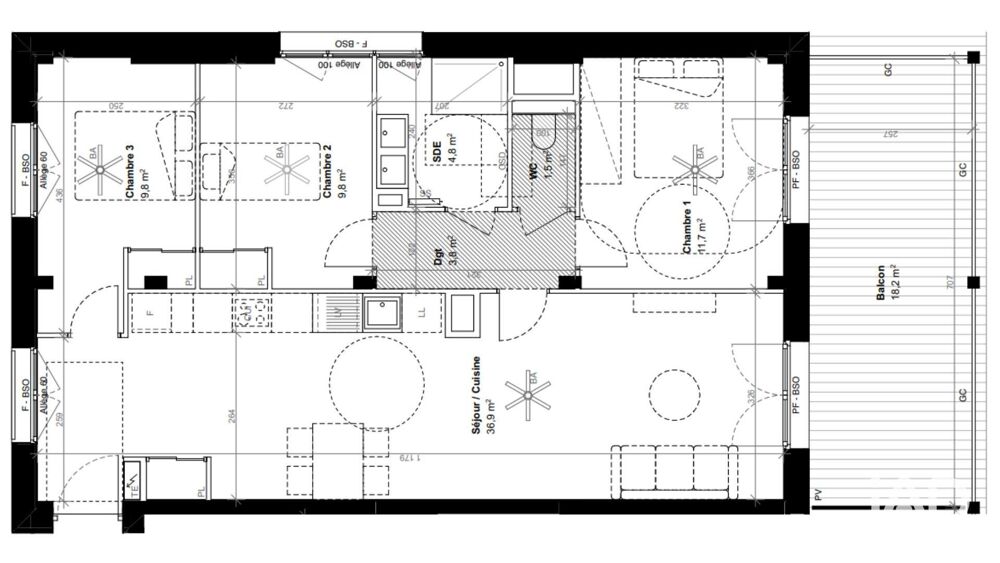 Vente Appartement 4 pièces
