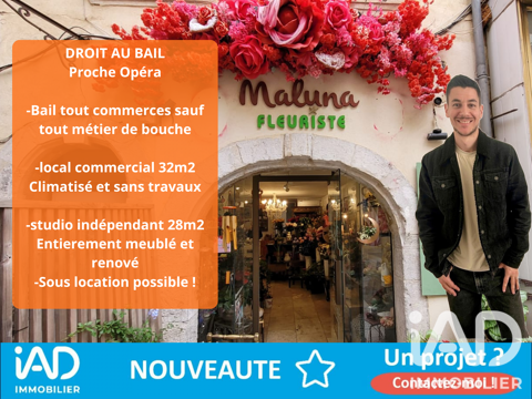 Vente Local commercial 60 m&sup2; 38000 83000 Toulon