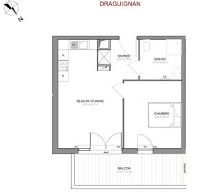  Appartement � vendre 2 pi�ces 42 m�