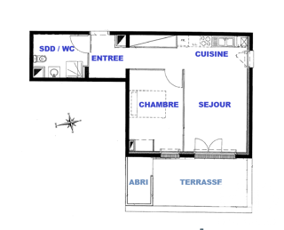  Appartement à vendre 2 pièces 47 m²