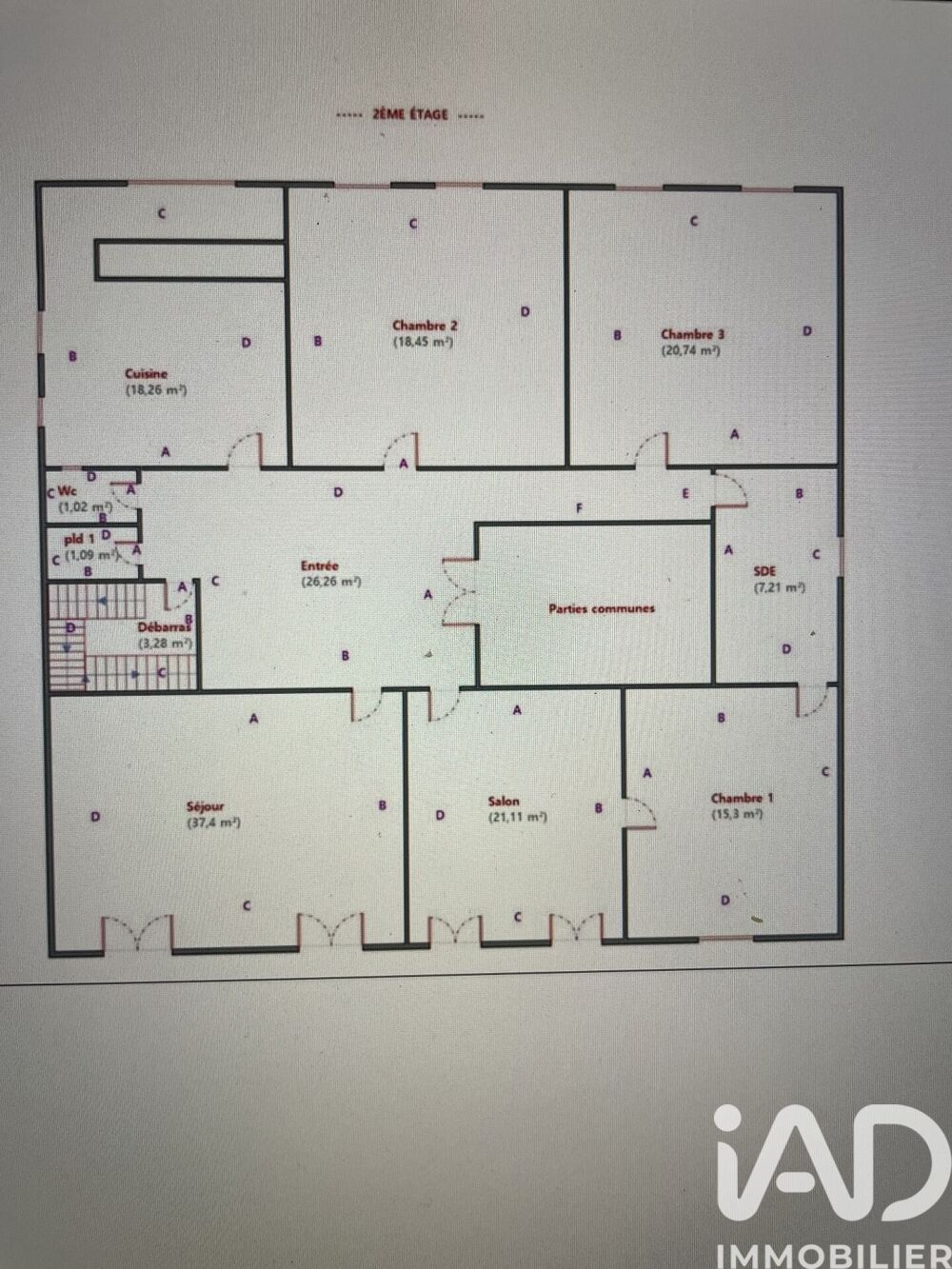 Vente Appartement 5 pièces