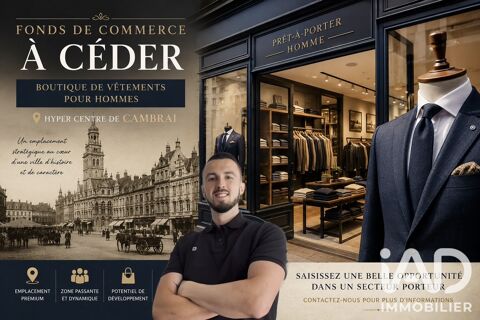 Vente Divers Commerces 140 m&sup2; 109760 59400 Cambrai
