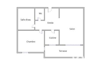  Appartement à vendre 2 pièces 50 m²