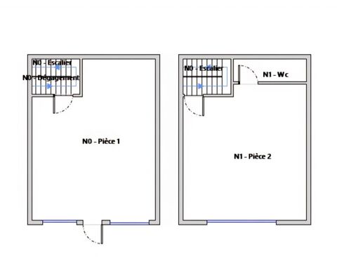   Vente Murs commerciaux 64 m&sup2; 