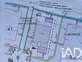  Terrain à vendre 550 m²