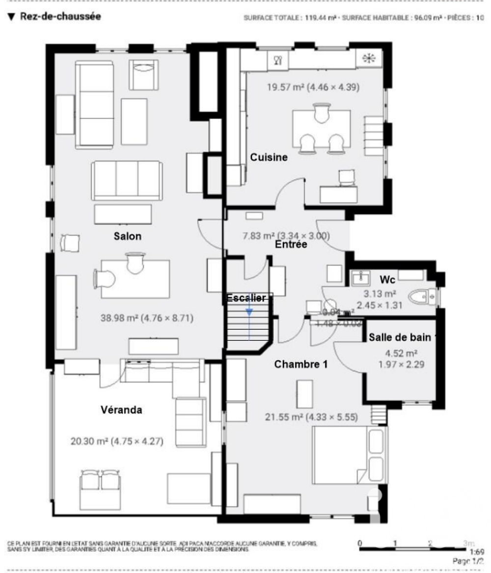 Vente Maison/villa 5 pièces