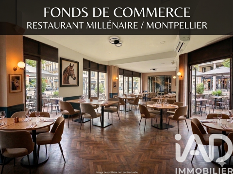 Vente Restaurant 86 m&sup2; 308000 34000 Montpellier