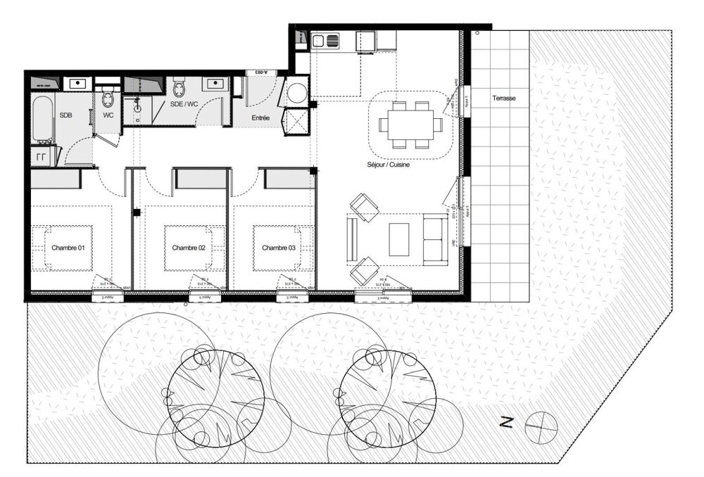 Vente Appartement 4 pièces