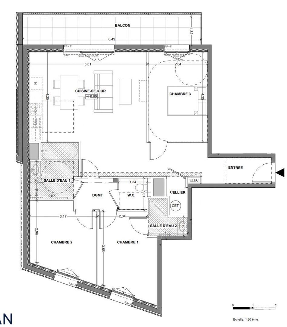 Vente Appartement Vente Appartement 4 pièces Saint-malo