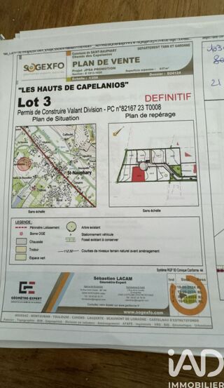  Terrain à vendre 637 m²