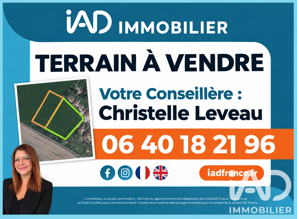 Vente Terrain Vente Terrain à bâtir 7 455 m&sup2; Avant-lès-marcilly