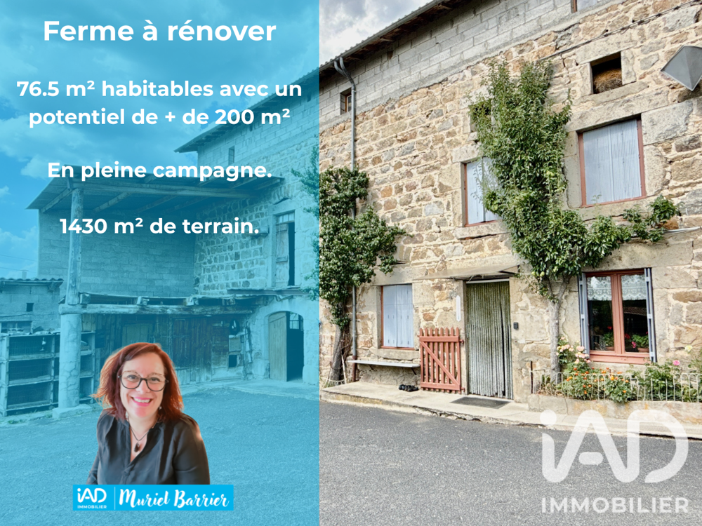 Vente Maison Vente Ferme 4 pièces Églisolles
