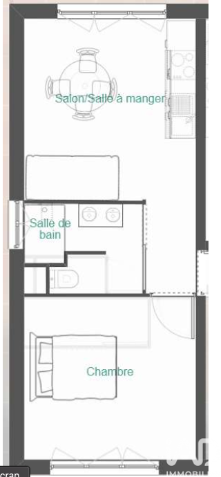  Appartement � vendre 2 pi�ces 30 m�