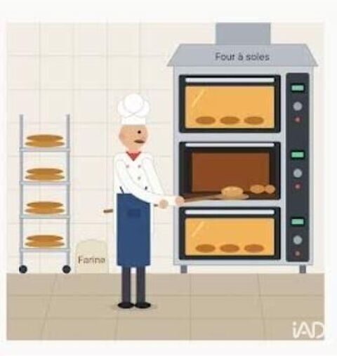   Vente Boulangerie 160 m&sup2; 