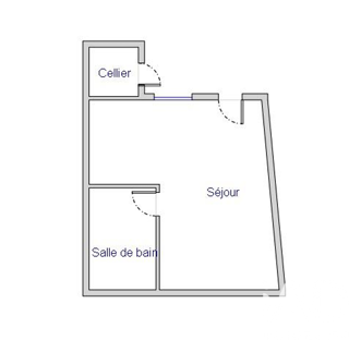  Appartement � vendre 1 pi�ce 28 m�