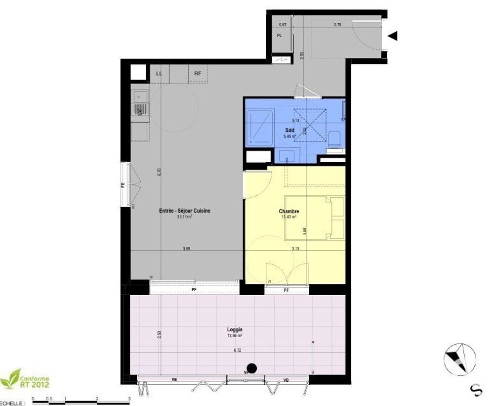 Vente Appartement 2 pièces