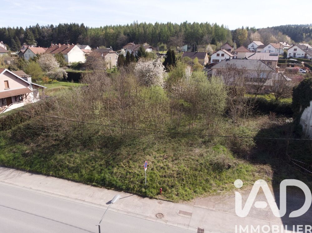 Vente Terrain Vente Terrain à bâtir 1 376 m&sup2; Étival-clairefontaine