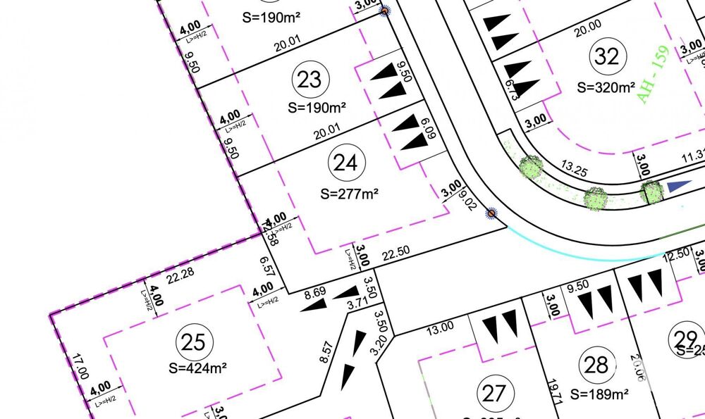 Vente Terrain Vente Terrain 277 m&sup2; Villemolaque