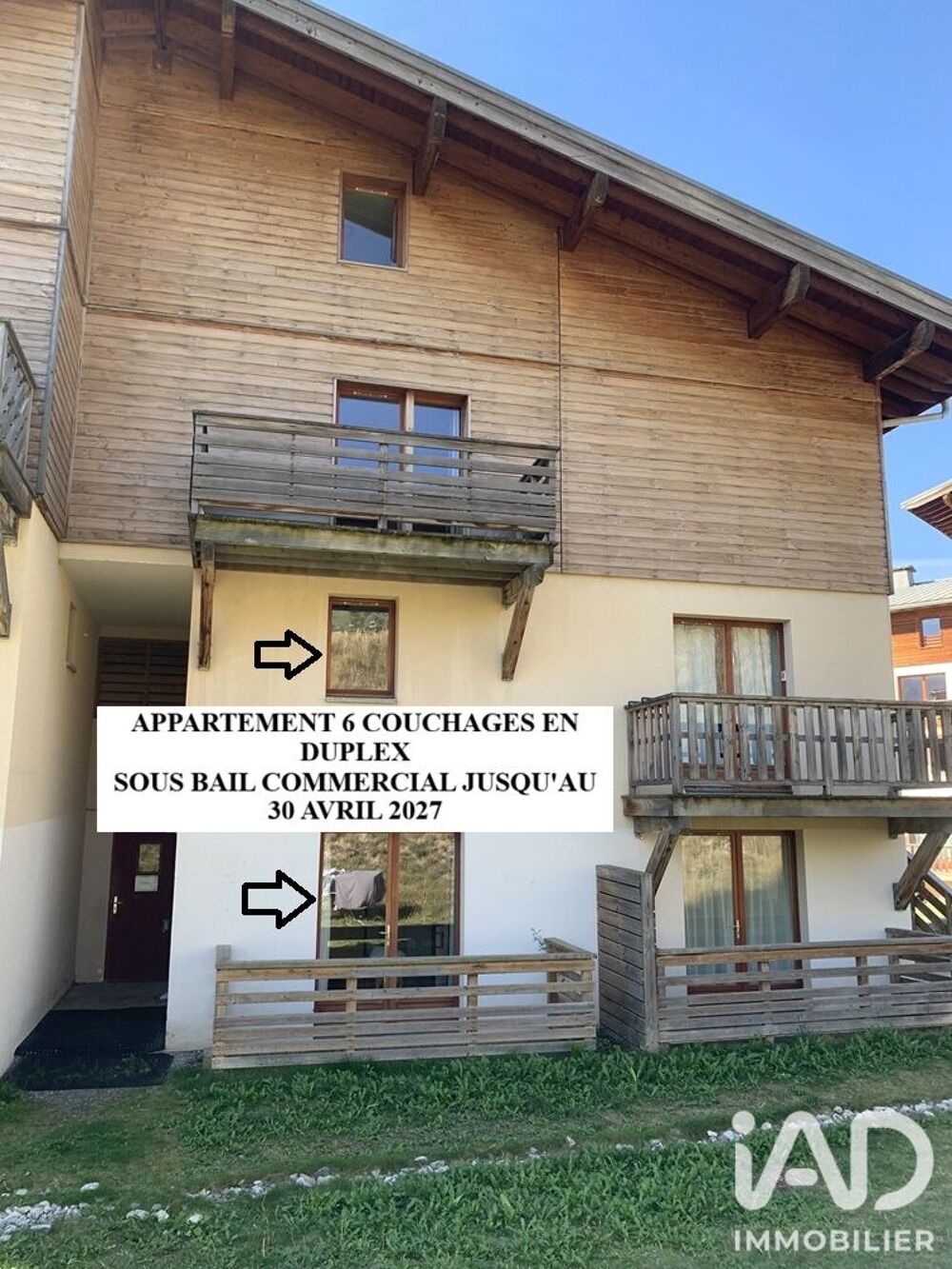Vente Appartement Vente Duplex 2 pièces Aussois