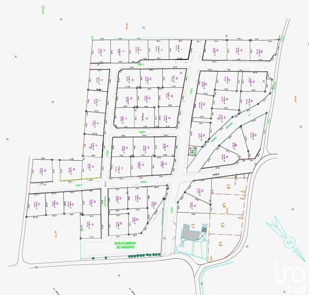 vente Terrain - 313 m² Saint-Benoît (97470)