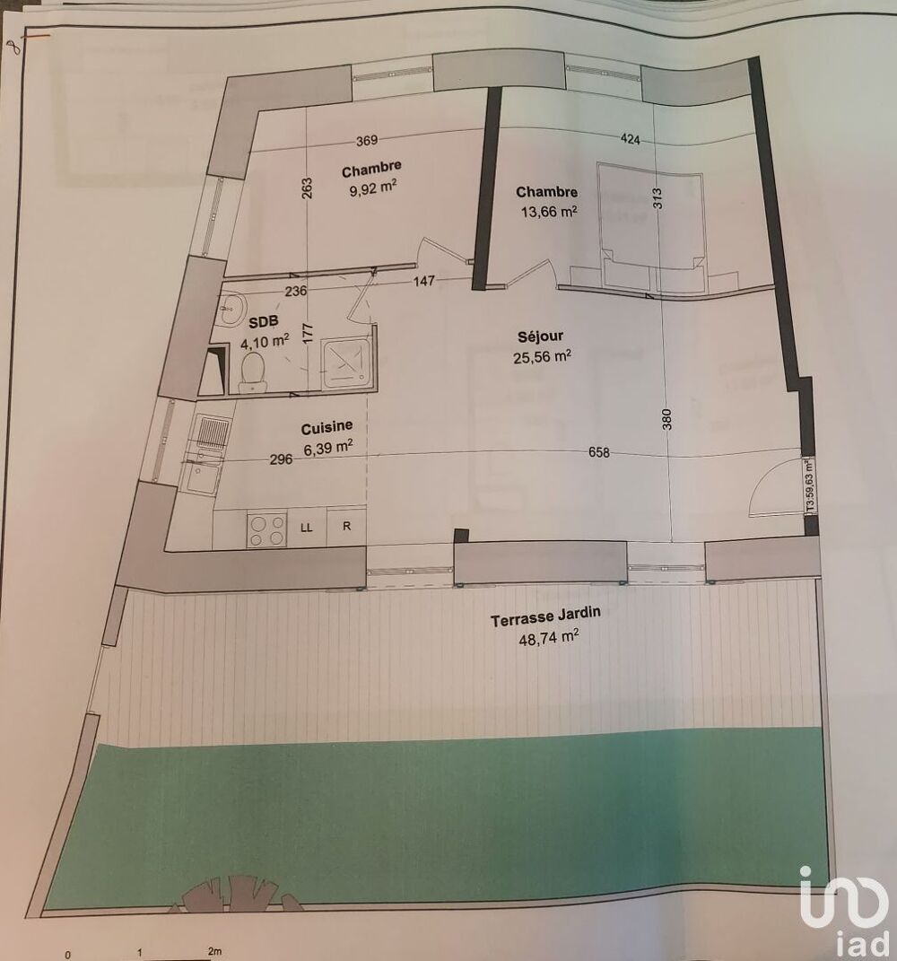Vente Appartement 3 pièces