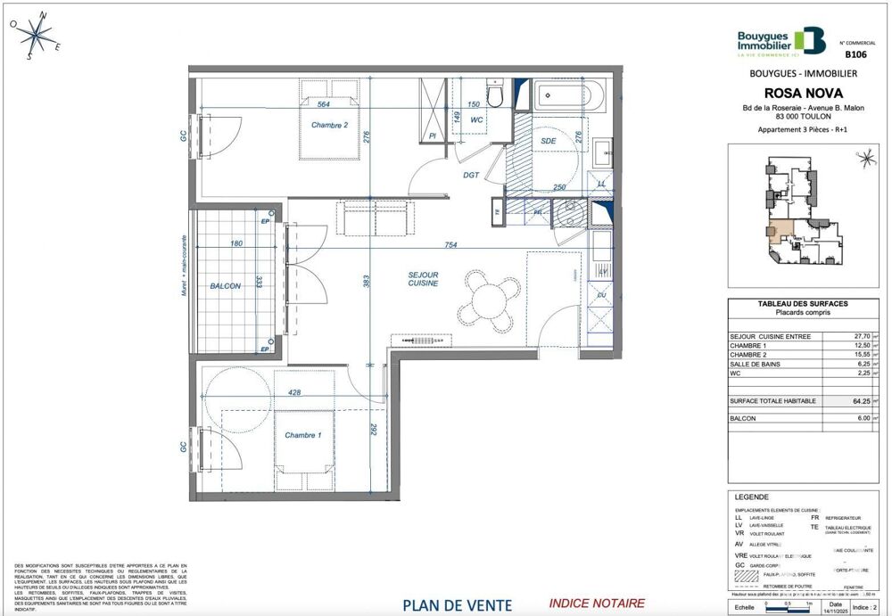 Vente Appartement Vente Appartement 3 pièces Toulon