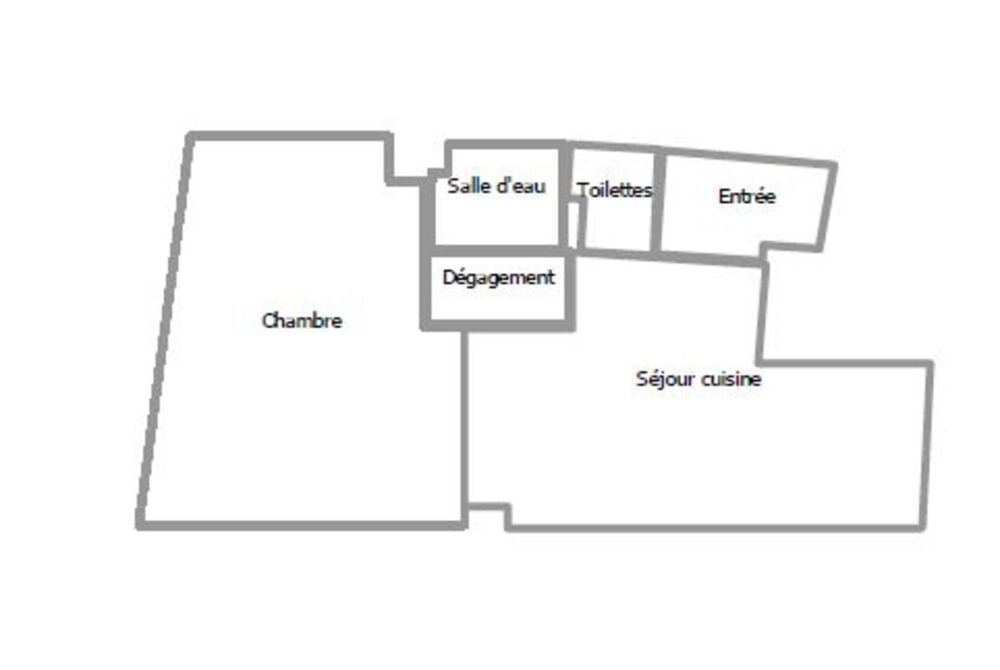 location Appartement - 2 pièce(s) - 39 m² Tarare (69170)