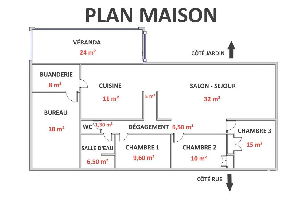 Vente Maison/villa 6 pièces