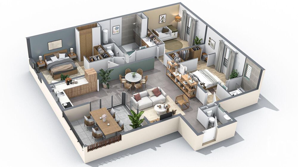 Vente Appartement Vente Appartement 4 pièces Saint-denis