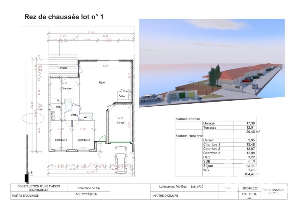 Vente Maison/villa 4 pièces