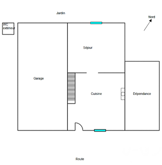  Maison à vendre 3 pièces 65 m²