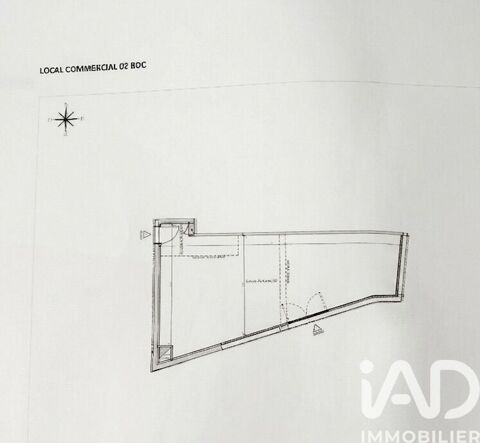   Vente Boutique/Local commercial 56 m&sup2; 